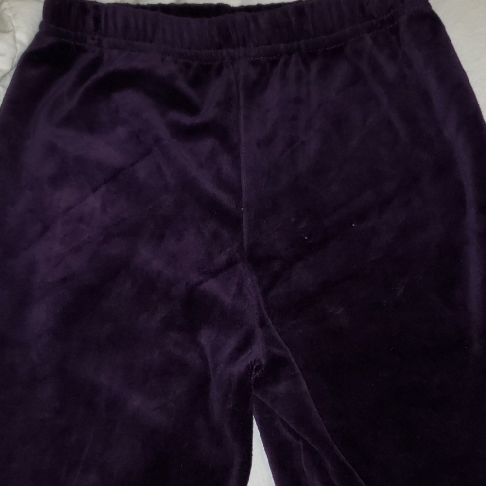 LIL GIRLS PURPLE PANTS